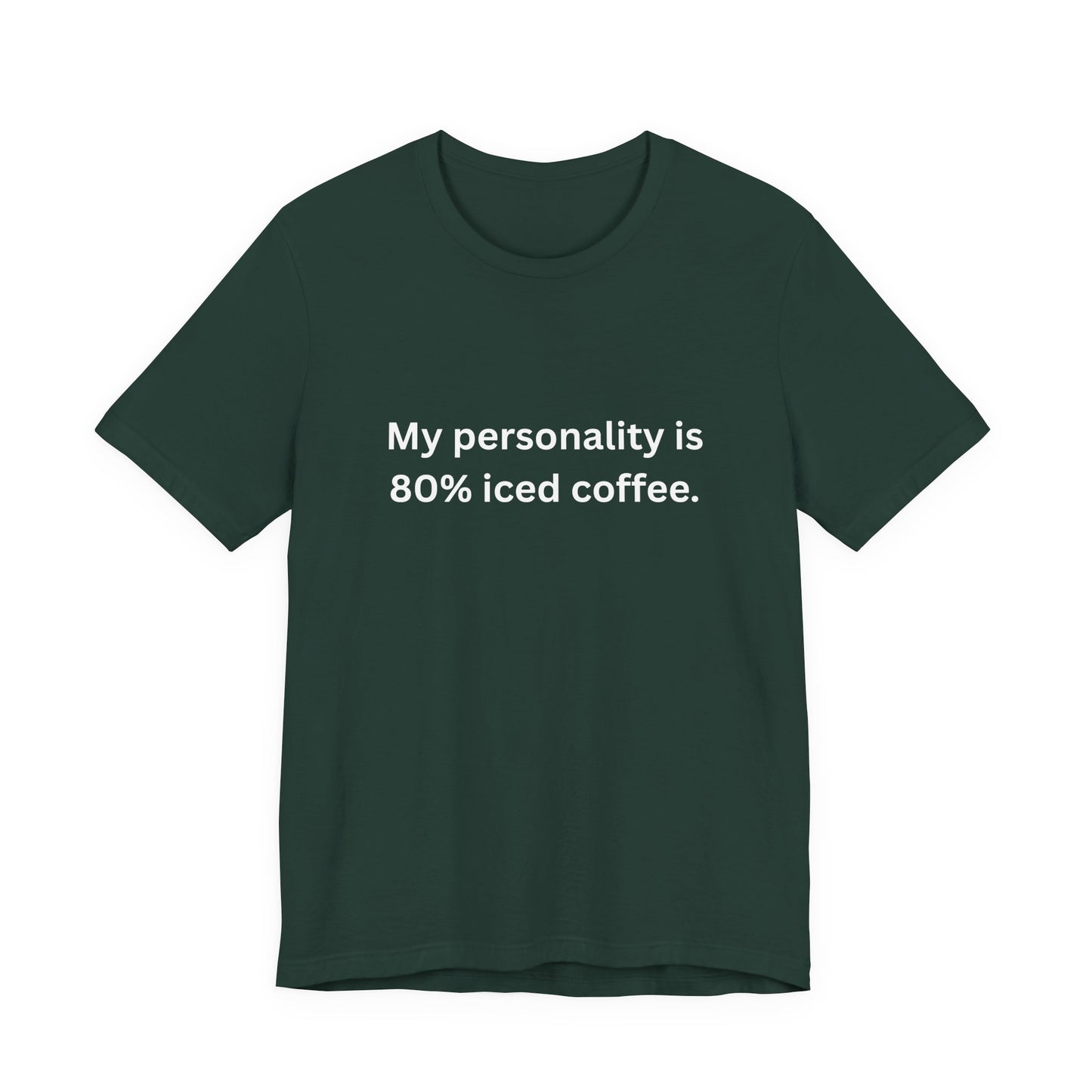 80% Iced Coffee, 100% Me – Unisex Tee
