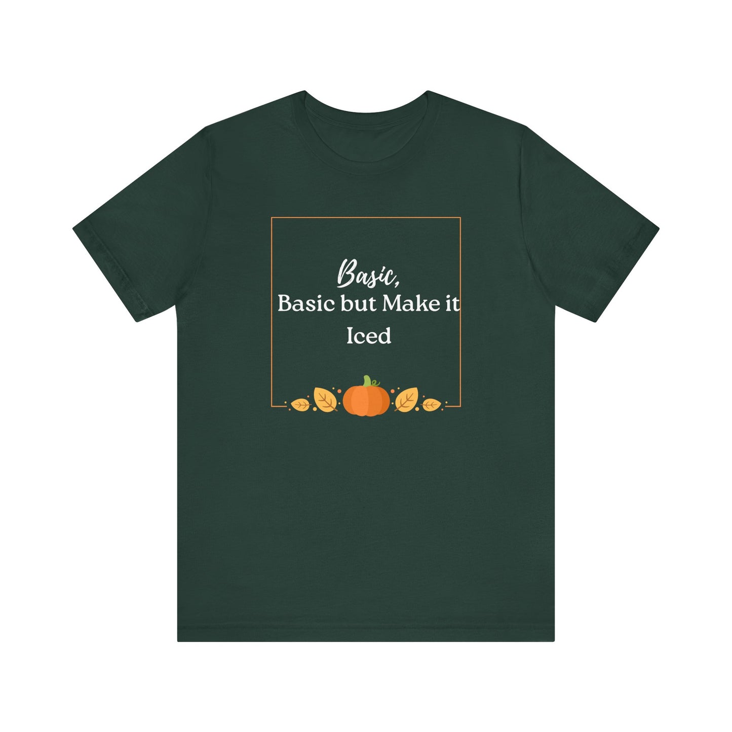 Fall Vibes, Extra Ice Unisex Tee, Fall T-Shirt, Harvest Shirt, Thanksgiving Gift, Cozy Casual Wear, Seasonal Fashion