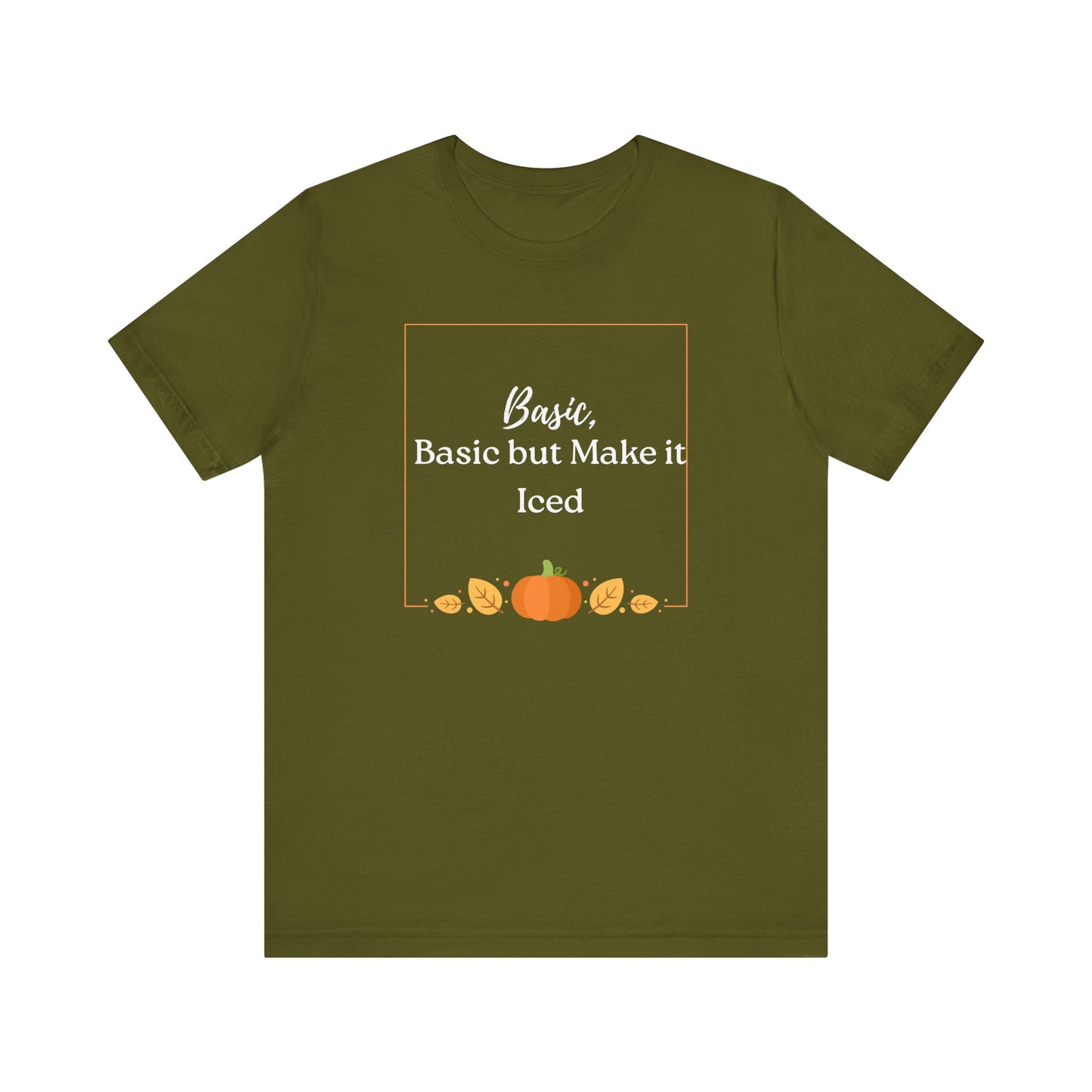 Fall Vibes, Extra Ice Unisex Tee, Fall T-Shirt, Harvest Shirt, Thanksgiving Gift, Cozy Casual Wear, Seasonal Fashion