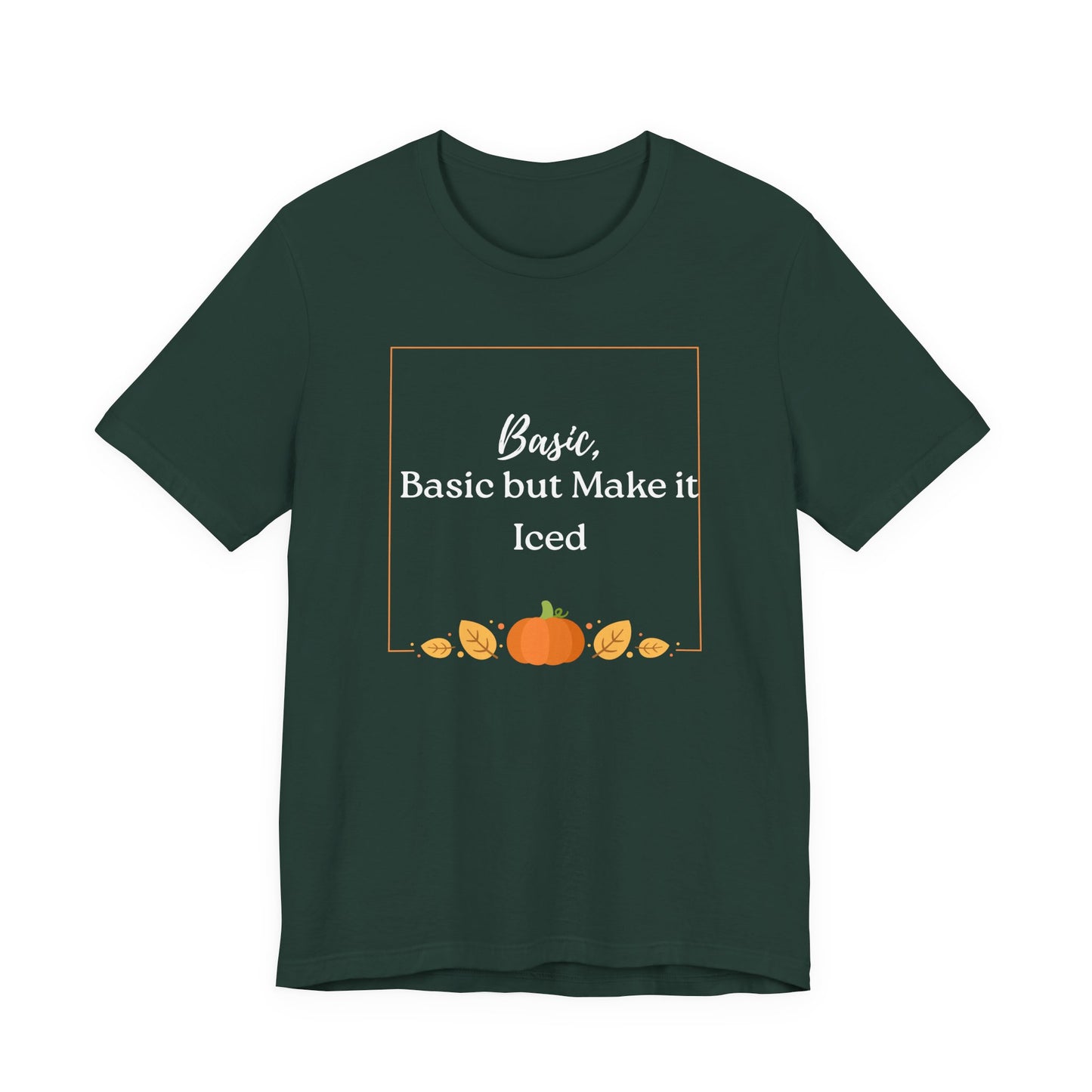 Fall Vibes, Extra Ice Unisex Tee, Fall T-Shirt, Harvest Shirt, Thanksgiving Gift, Cozy Casual Wear, Seasonal Fashion