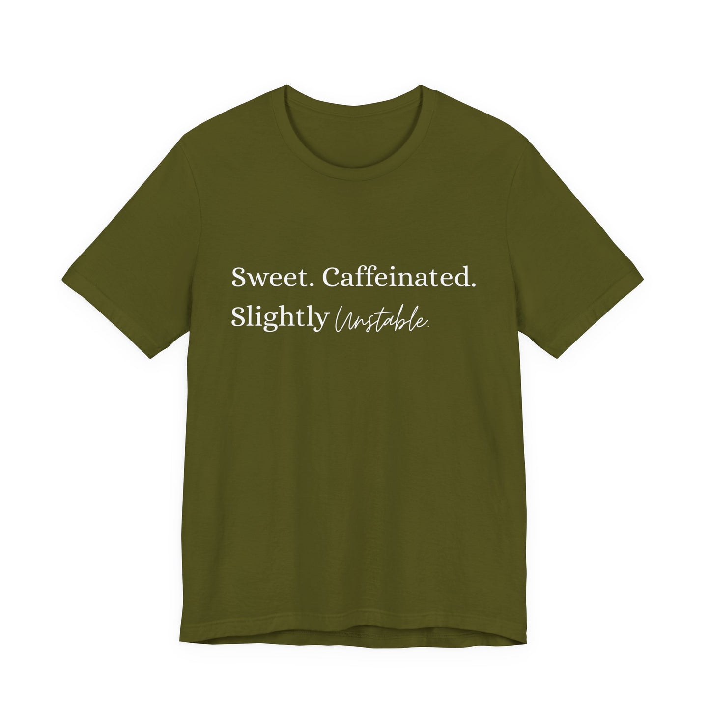 Unstable Black Tee — For Those Who Keep Life Interesting
